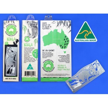 Bookmark - Koala. Stainless Steel Bookmark