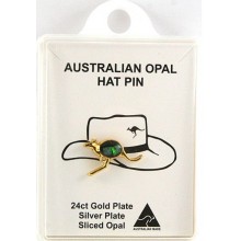 Opal Chip Pin - Kangaroo
