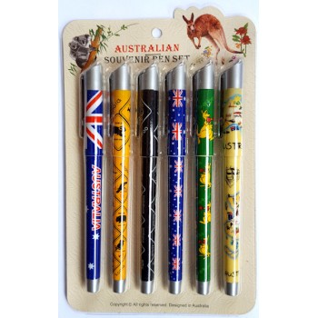 Souvenir Pen Set - Australiana 