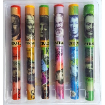 Souvenir Pen Set - Australian Banknotes