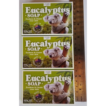 Australian Made Soap - Eucalyptus Soap, 3 packs
