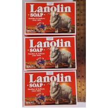 Australian Made Soap - Lanolin Soap, 3 packs