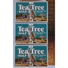 Australian Made Soap - Tea Tree Soap, 3 packs