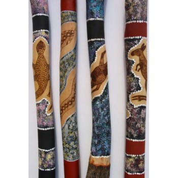 Didgeridoo Eucalyptus Paint Burnt