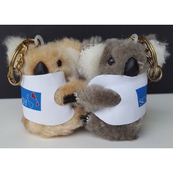 Promotional Clip-on Koala Keyrings