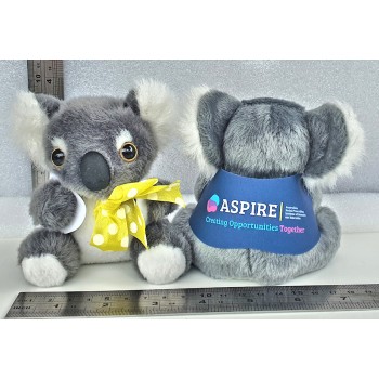 Koala Plush Toy 4″ in Logo Jacket