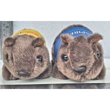 Promo Wombat Plush Toy 4″ in Logo Jacket