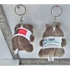 Wombat Keyring Toy in Logo Jacket