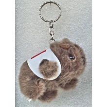 Wombat Keyring Toy in Logo Jacket