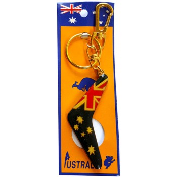 Boomerang Key Ring - Aussie Flag