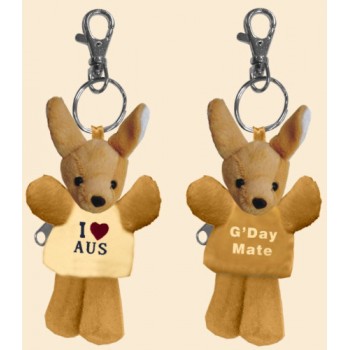 Soft Toy Key Chain - Cute Kangaroo