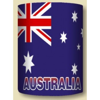 Australian Souvenir Stubby Holder with Australian Flag