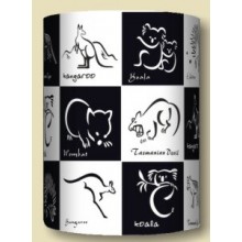 Australian Souvenir Stubby Holder - Contemporary Art Australian Animals