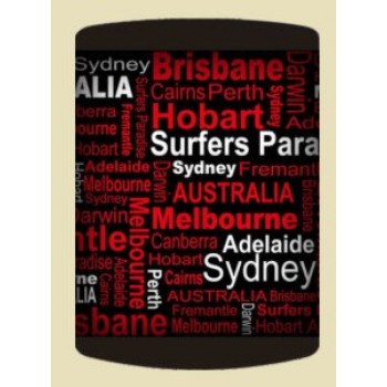 Australian Souvenir Stubby Holder - Australian Destinations