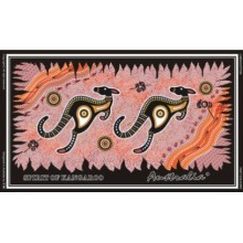 Souvenir Tea Towel - Australian Aboriginal Art