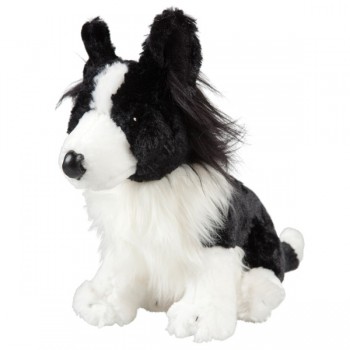 Border Collie Dog Plush Toy - 22cm
