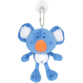 Koala Toy Tag with Suction - Blue